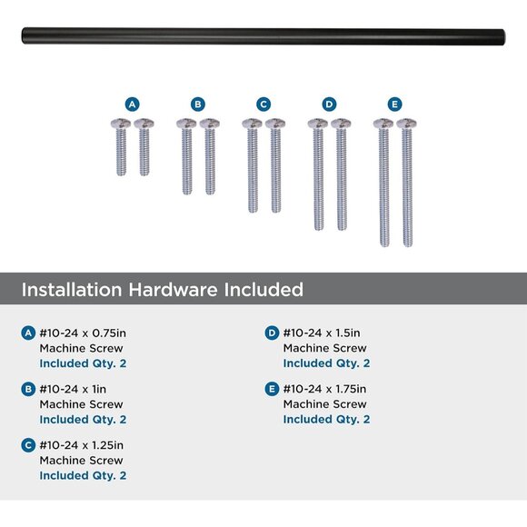 Appliance Pull handle | Black Bronze | 18 inch Center to Center | Bar Pulls - Picture 5 of 9